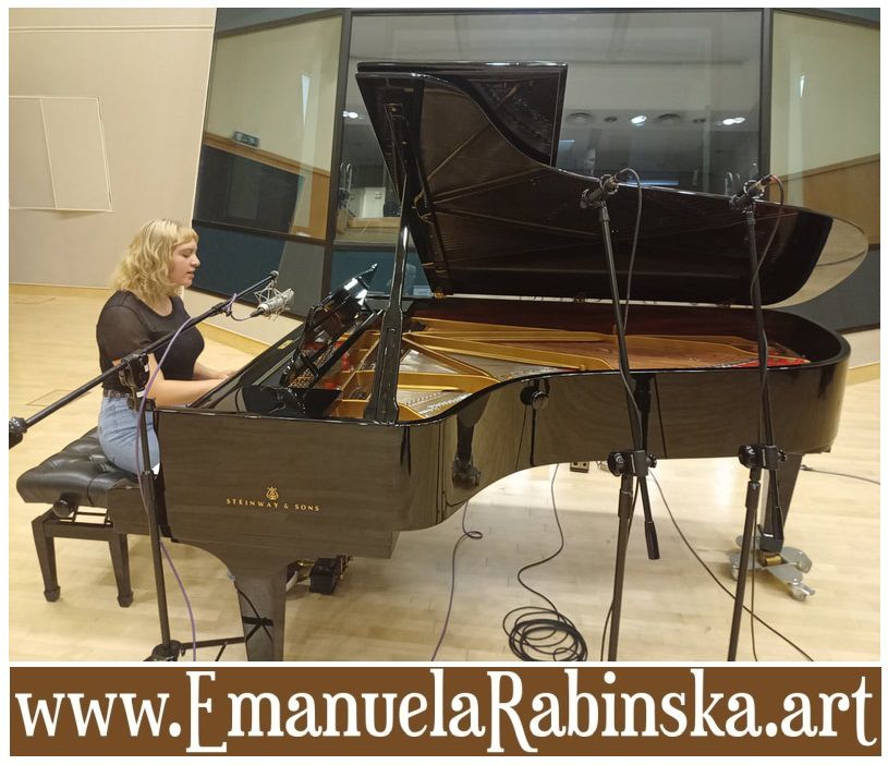 Kompozytorka Emanuela - praca nad muzyką do piosenki Called Angel w Studio Radio Katowice..jpg